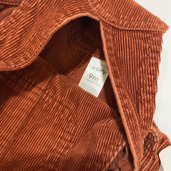 🚨NEW🚨CARTERS☁️boys OVERALLS ✨ size: 9M🤎 - Picture 6 of 6